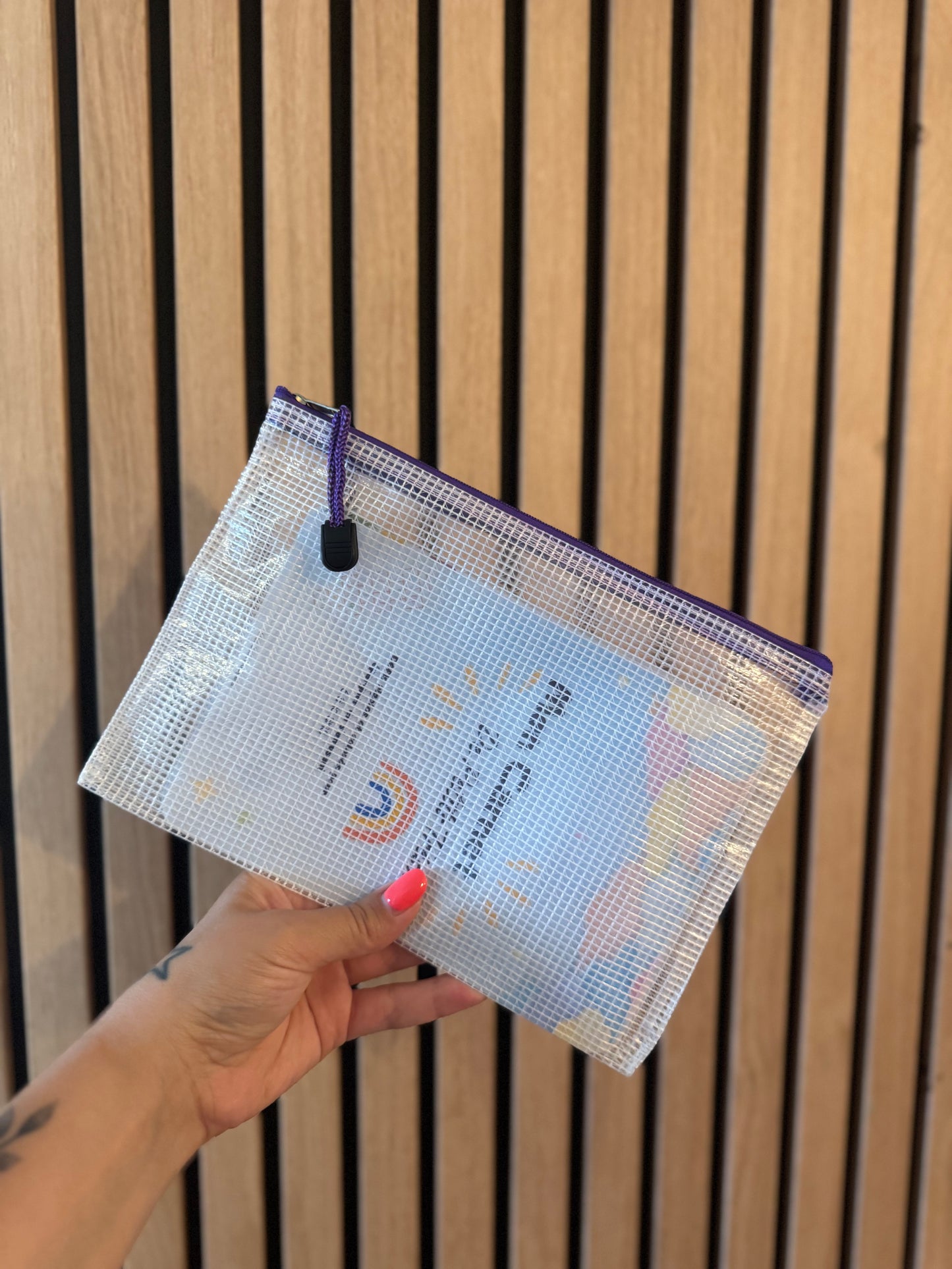 Pochette Zip Colorée