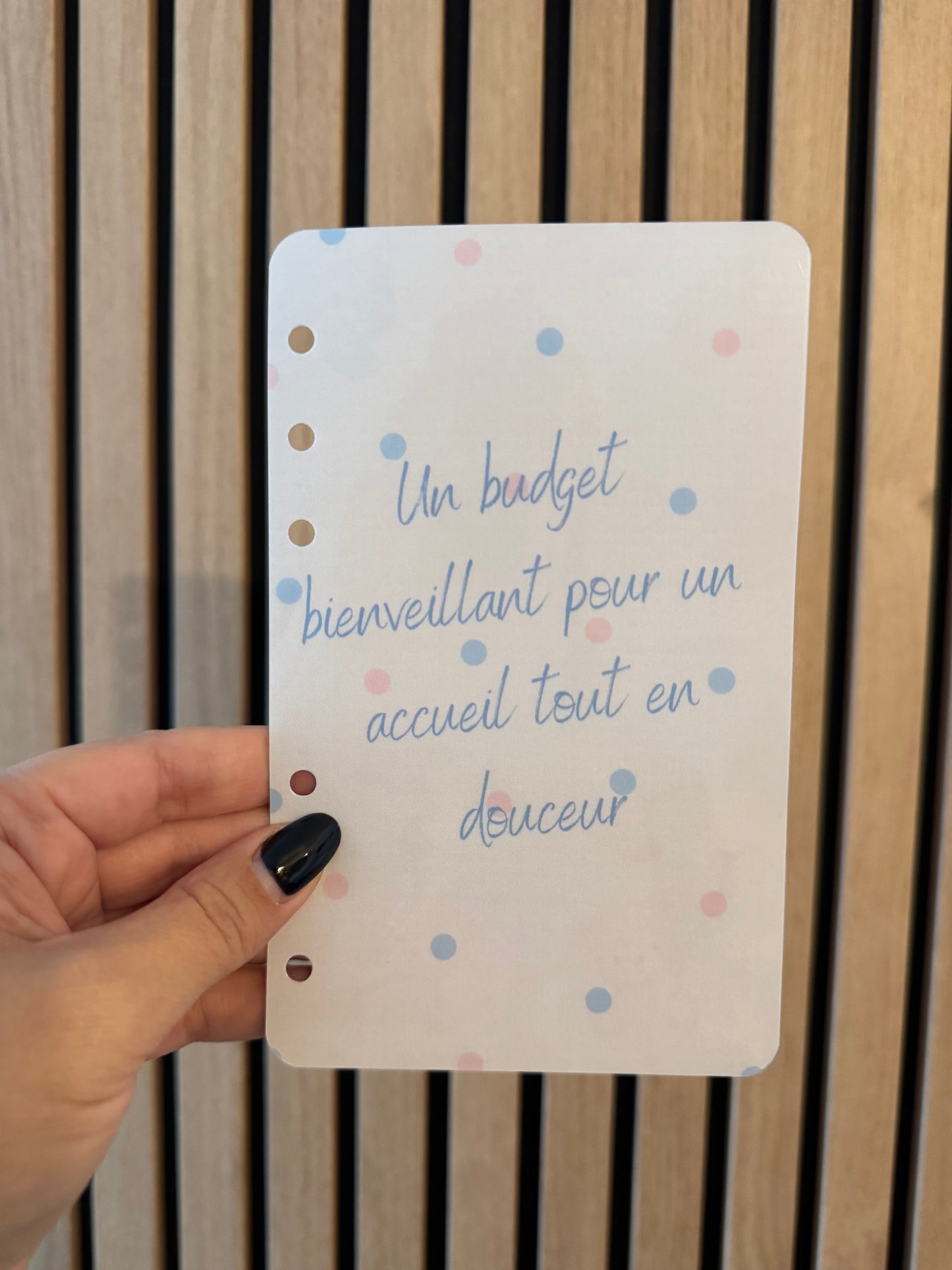 Lot de trackers A6 spécial arrivée de bébé 👶🏻