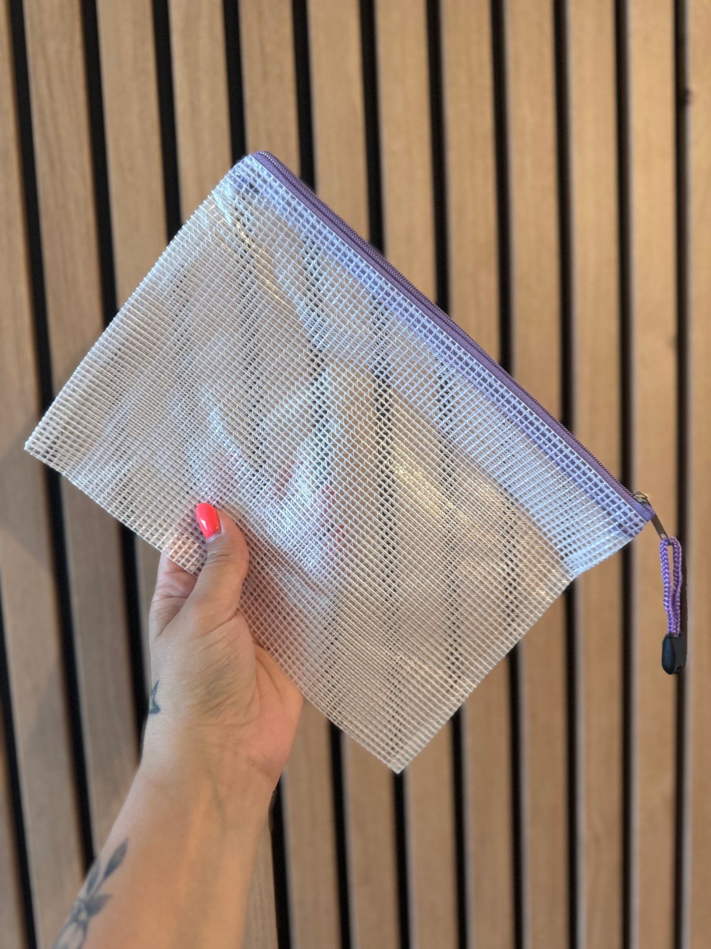 Pochette Zip Colorée