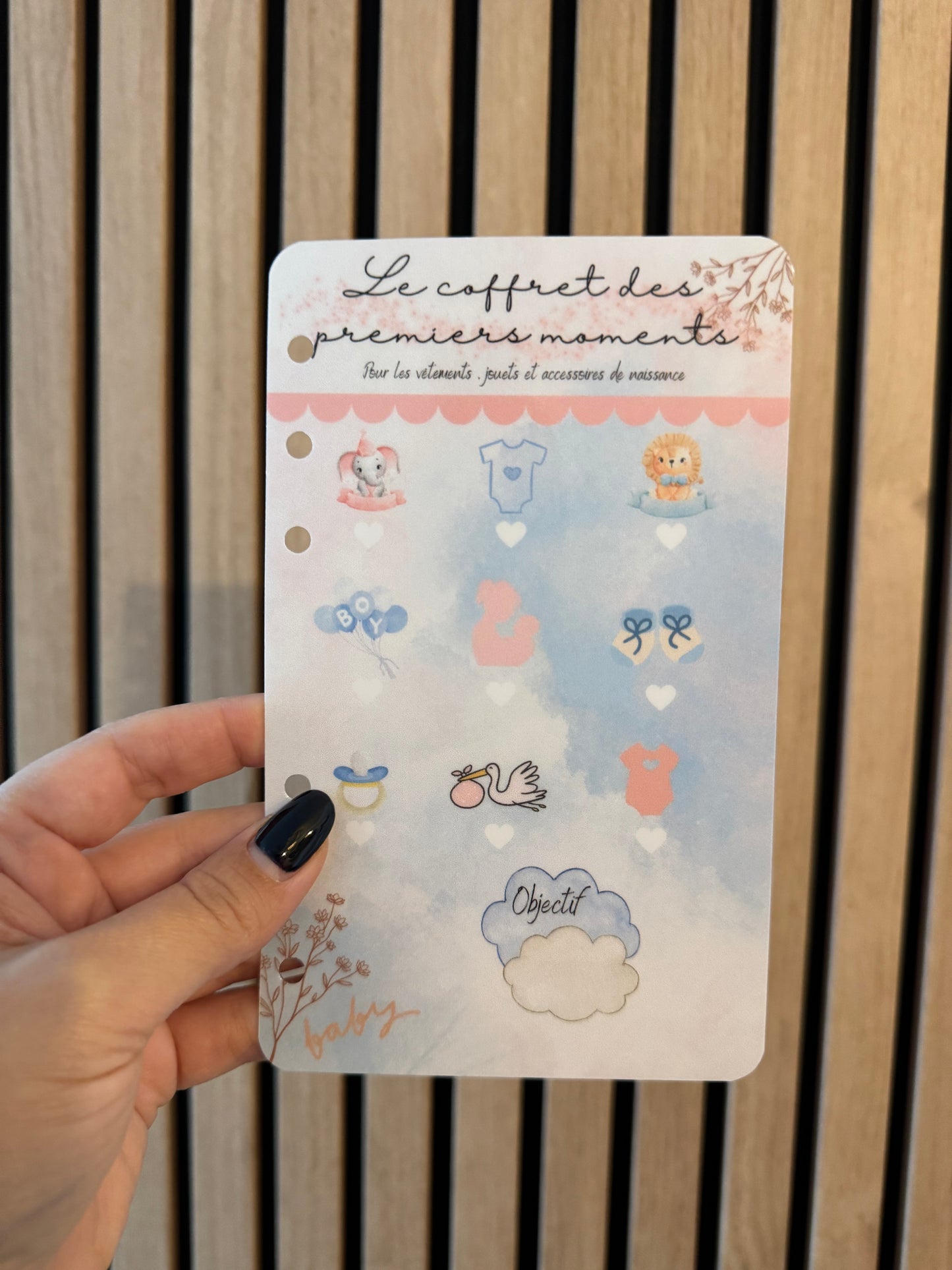Lot de trackers A6 spécial arrivée de bébé 👶🏻