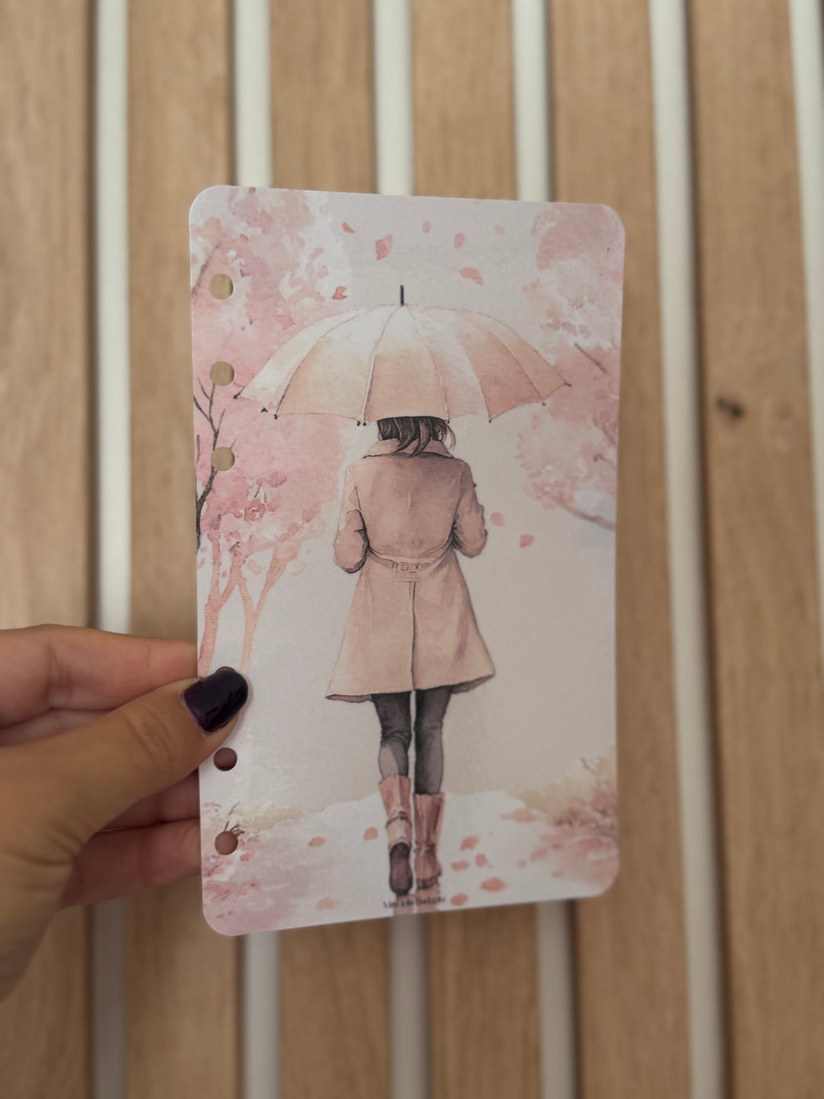Page de Garde A6 « Couverture » Douce pluie d’automne
