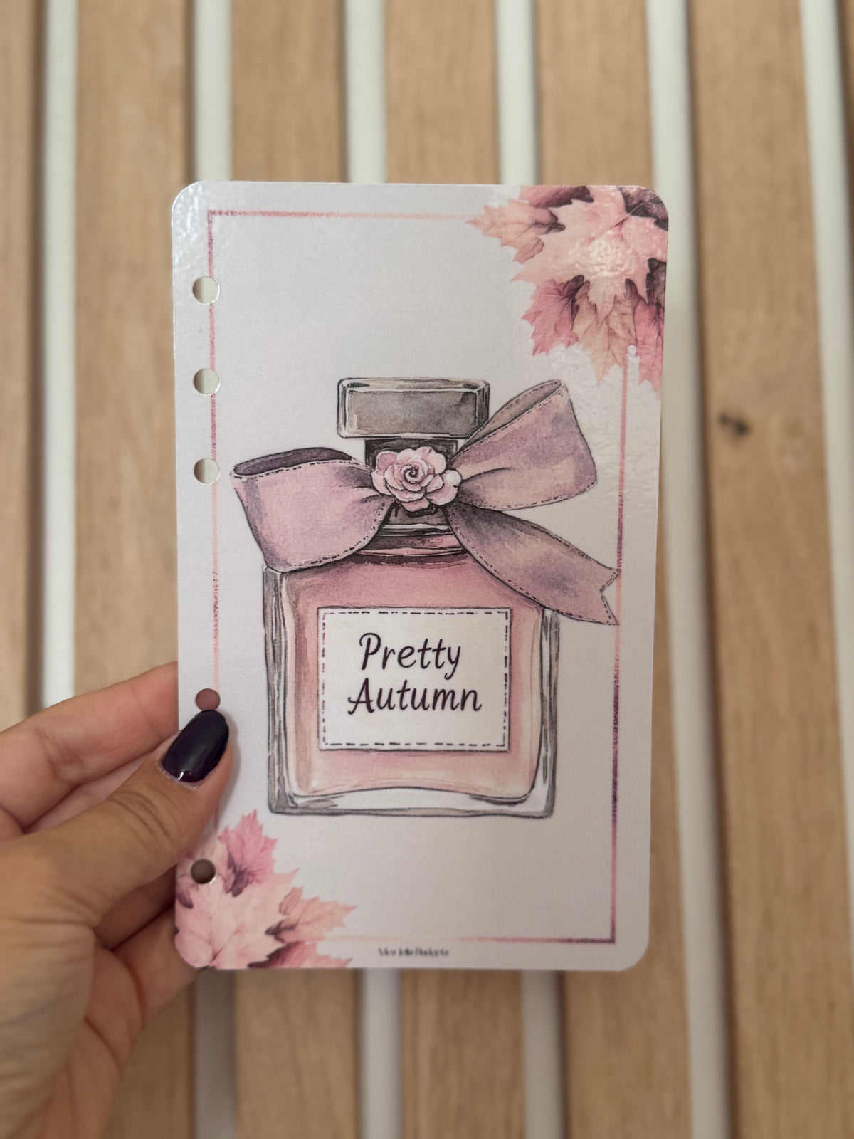 Page de Garde A6 « Couverture » Pretty Autumn
