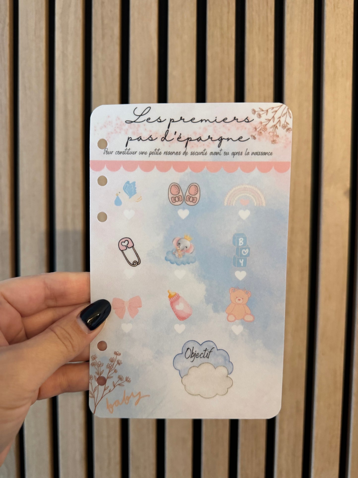Lot de trackers A6 spécial arrivée de bébé 👶🏻