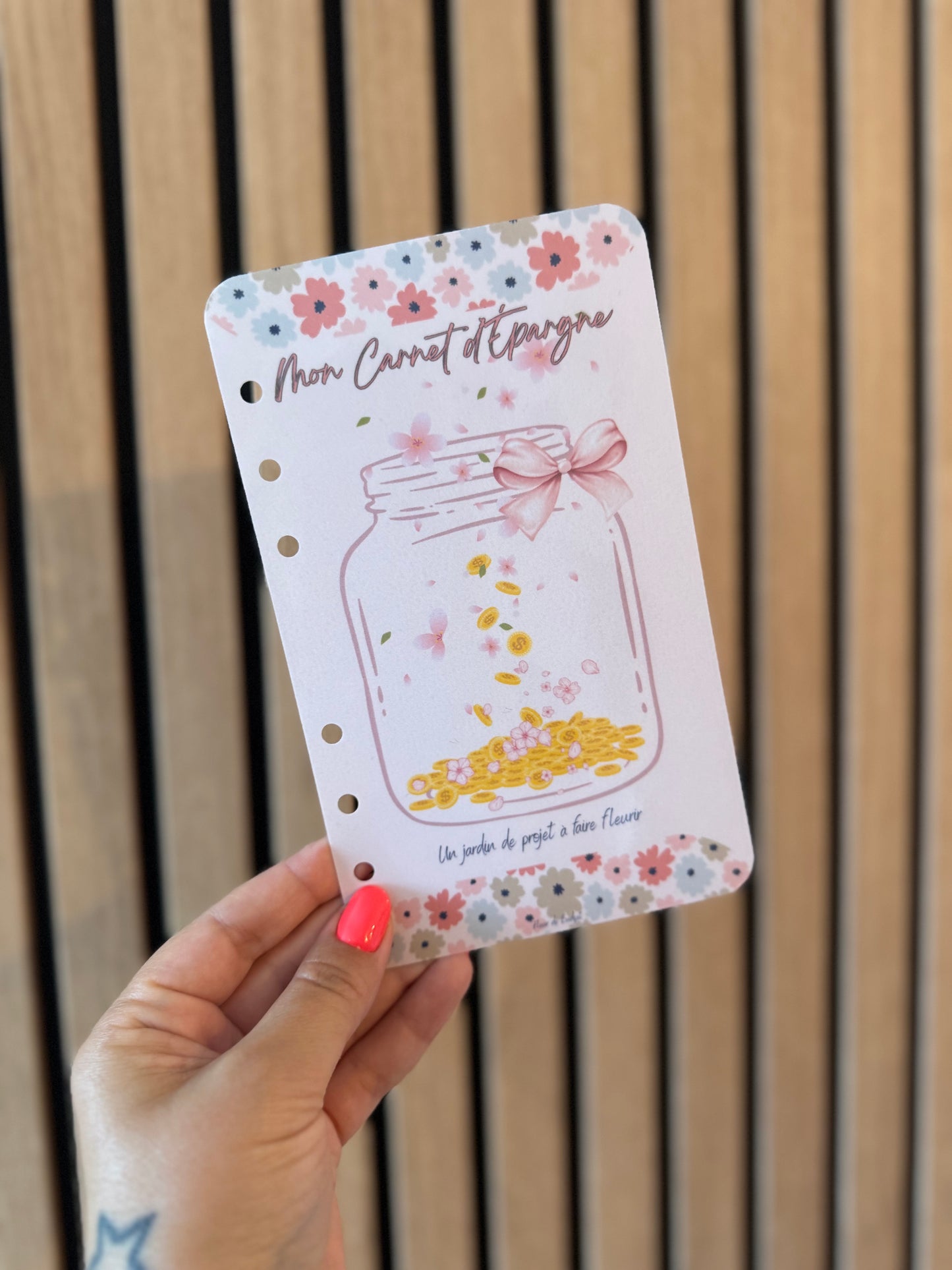 Trackers Défis Perforés Spécial Épargne 🌸