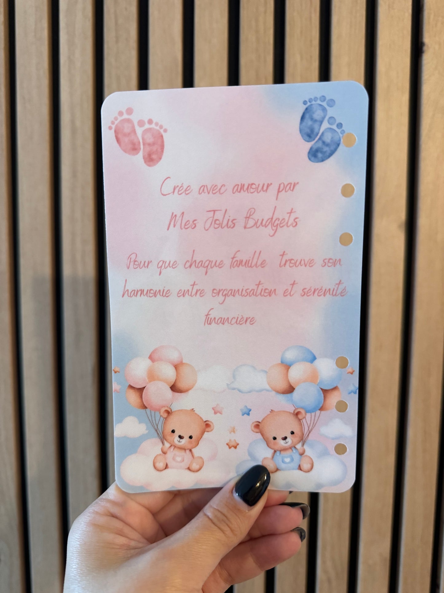 Lot de trackers A6 spécial arrivée de bébé 👶🏻