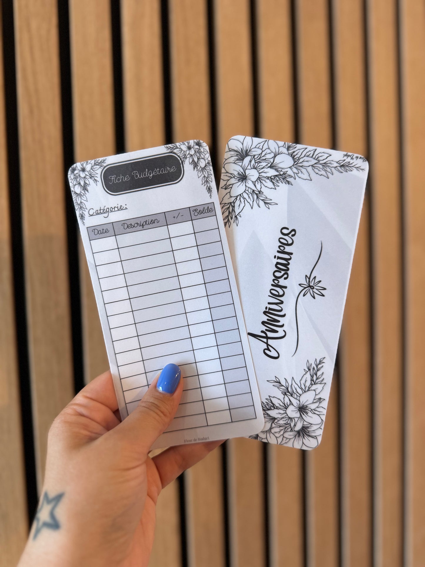 Page de Garde A6 - Catégorie Budget noir & blanc 🖤