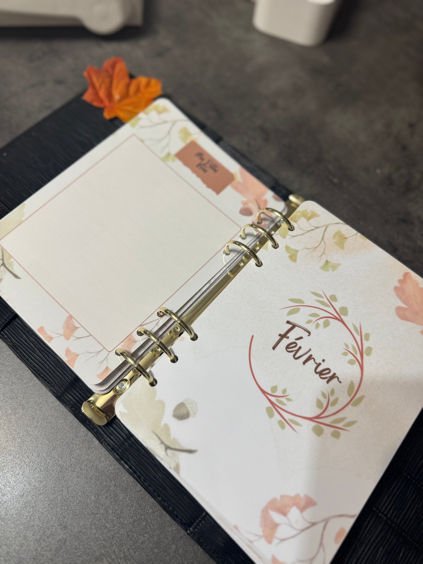 Budget Planner A5 12 mois Version Automnale 🍁