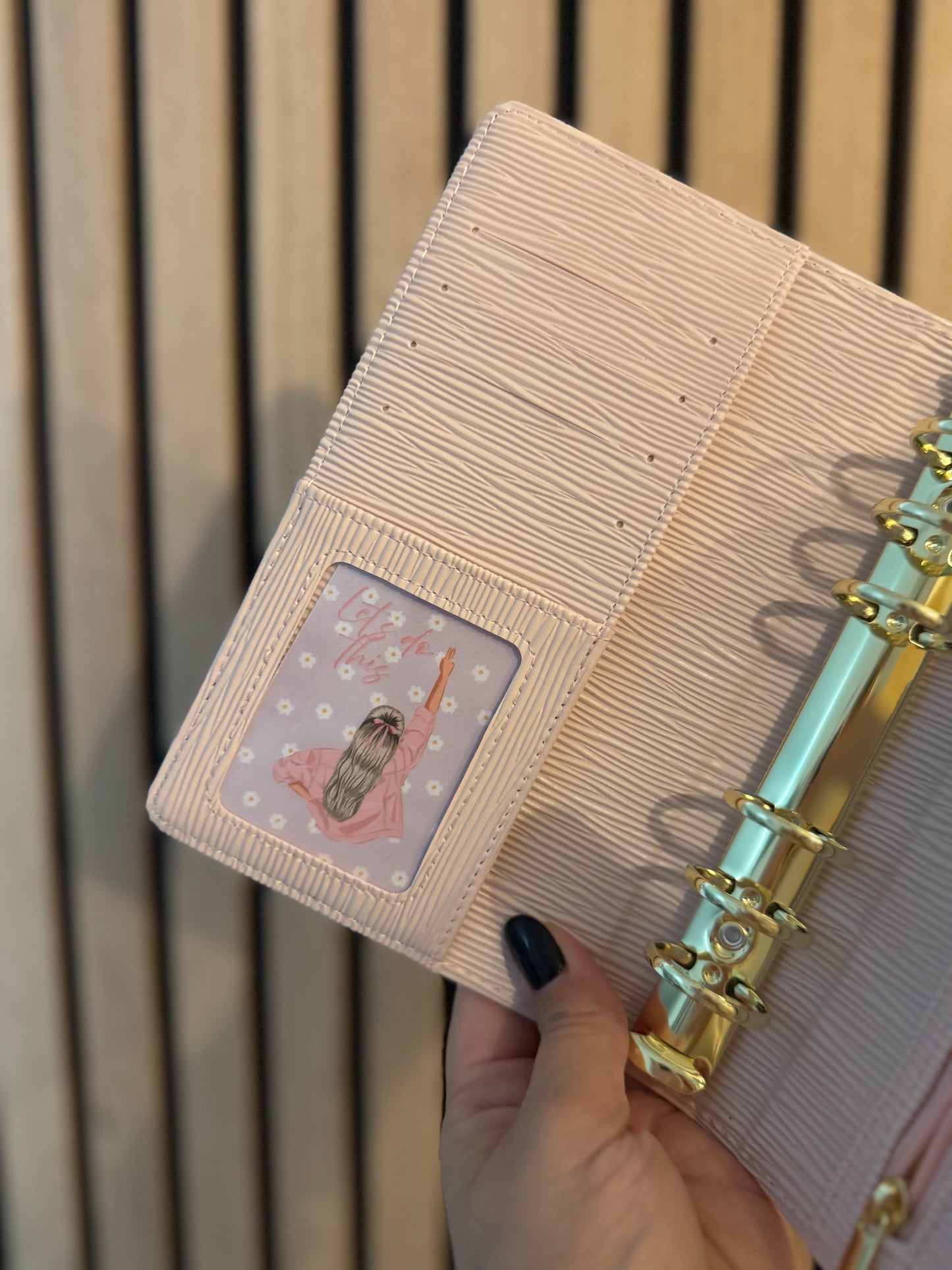 Carte décorative pour classeur 🌸