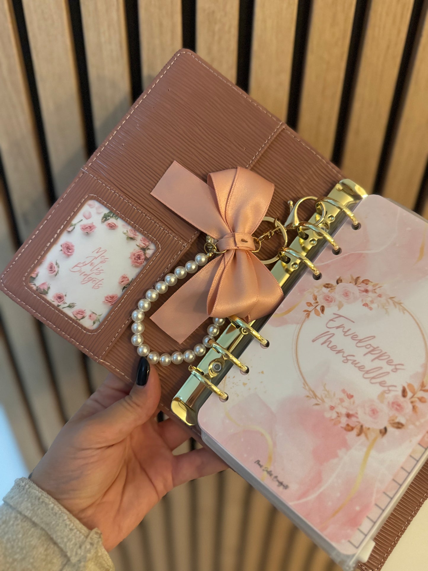 Carte décorative pour classeur 🌸