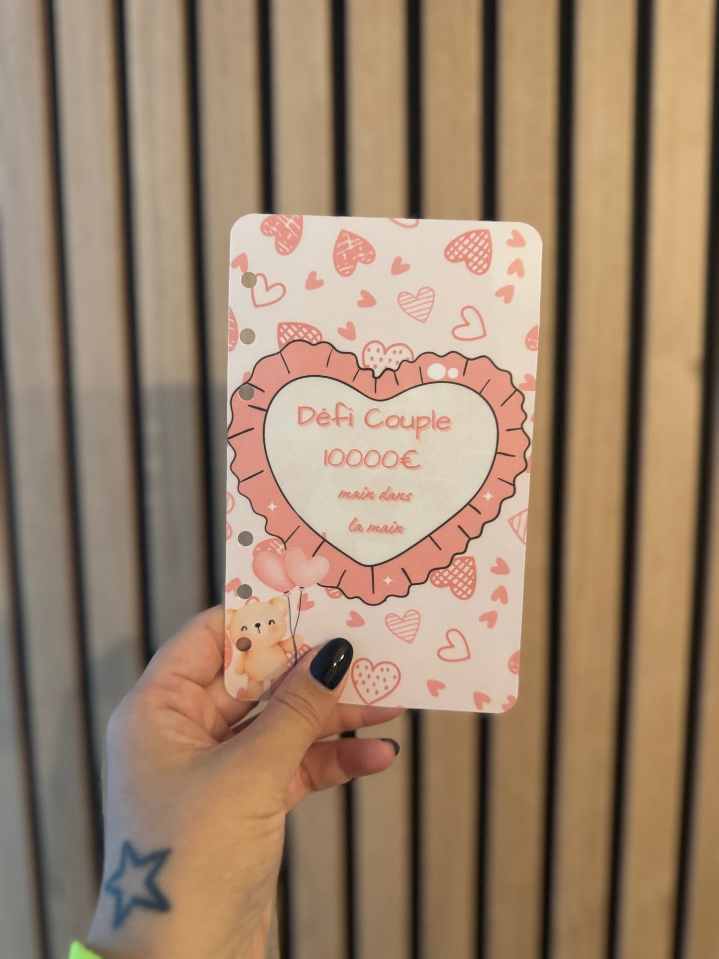 💕 Carnet Défi Couple 10 000 € – Spécial Amour & Budget 💕