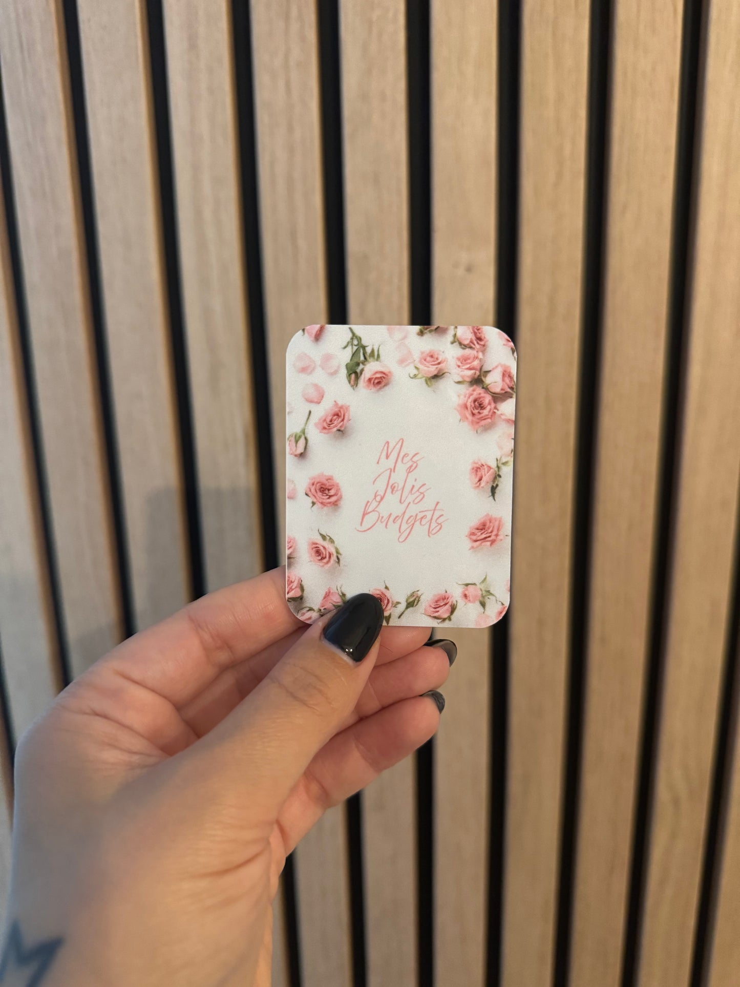 Carte décorative pour classeur 🌸