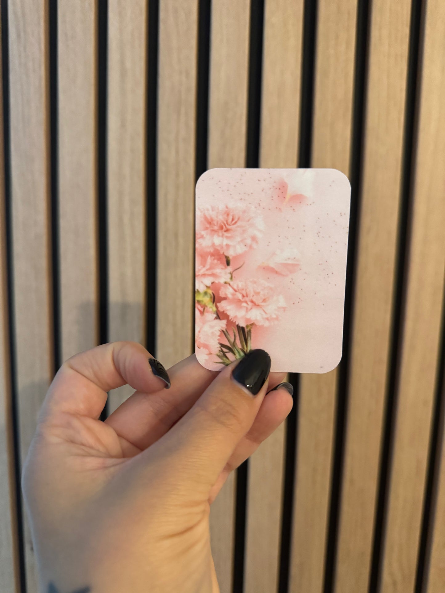 Carte décorative pour classeur 🌸
