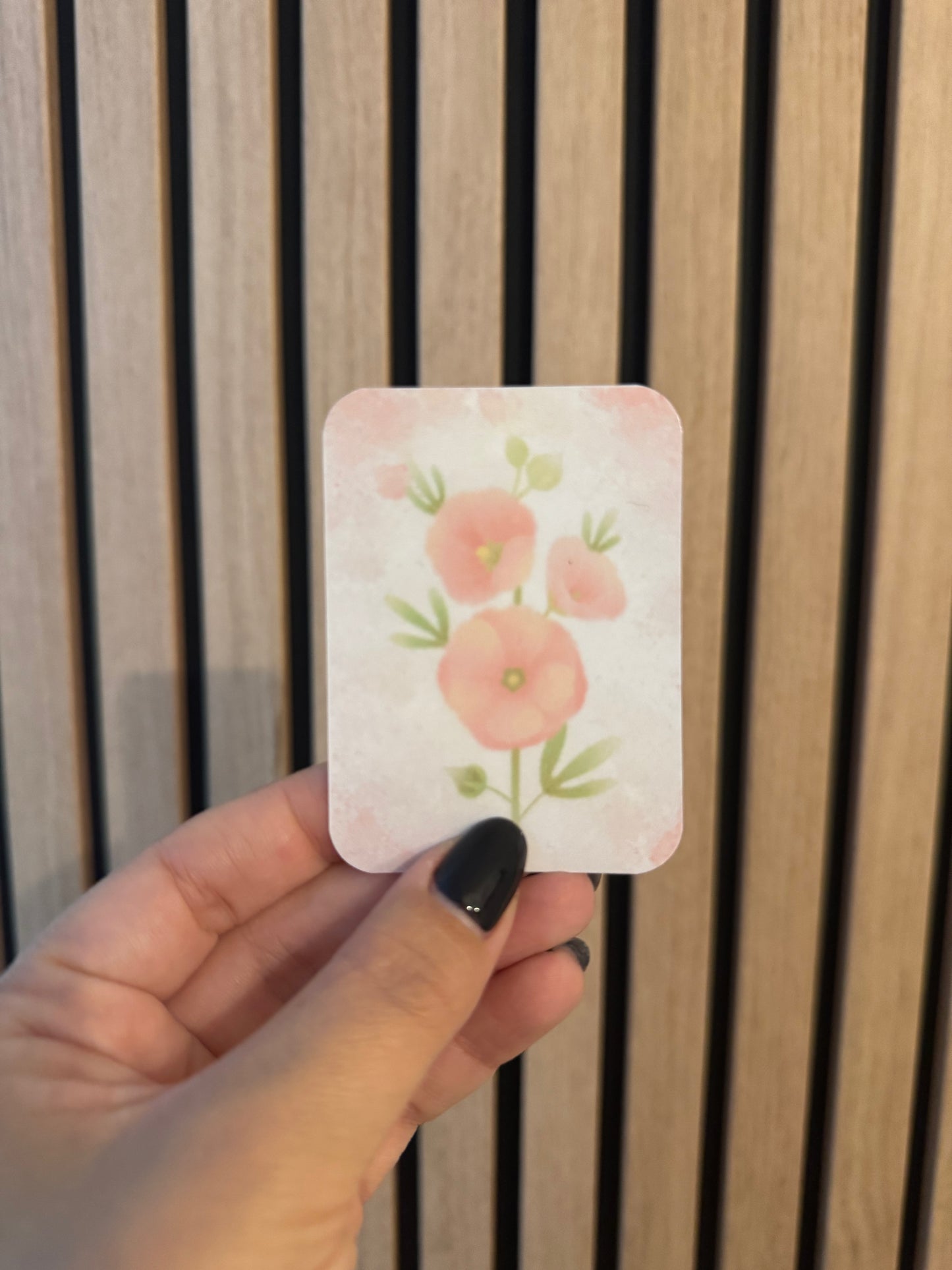 Carte décorative pour classeur 🌸