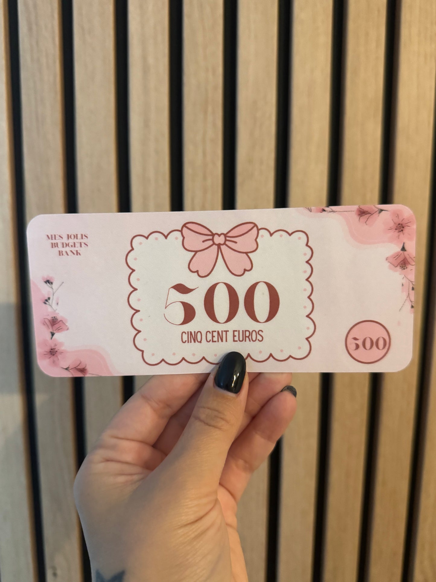 Faux billet de suivi 💶