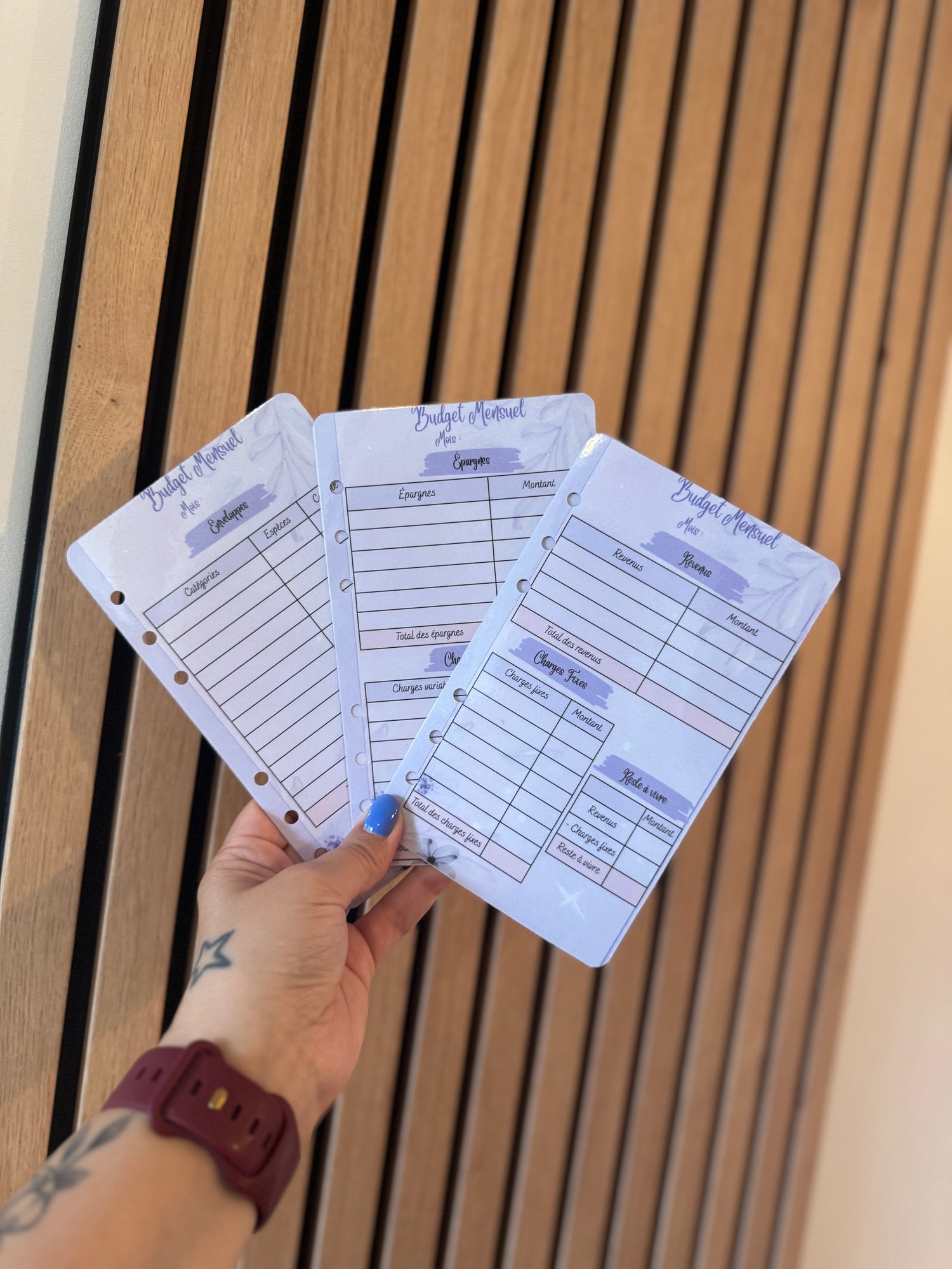 Fiches Budgétaires 🌸