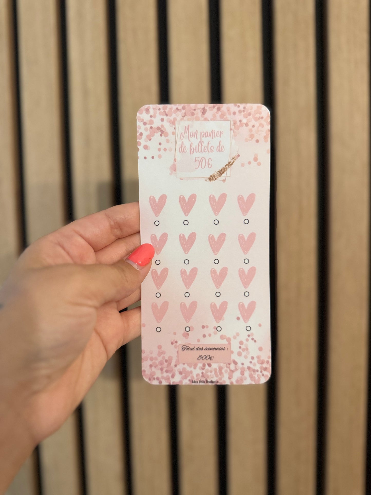 Carnet de défis « Mon panier d’économies »