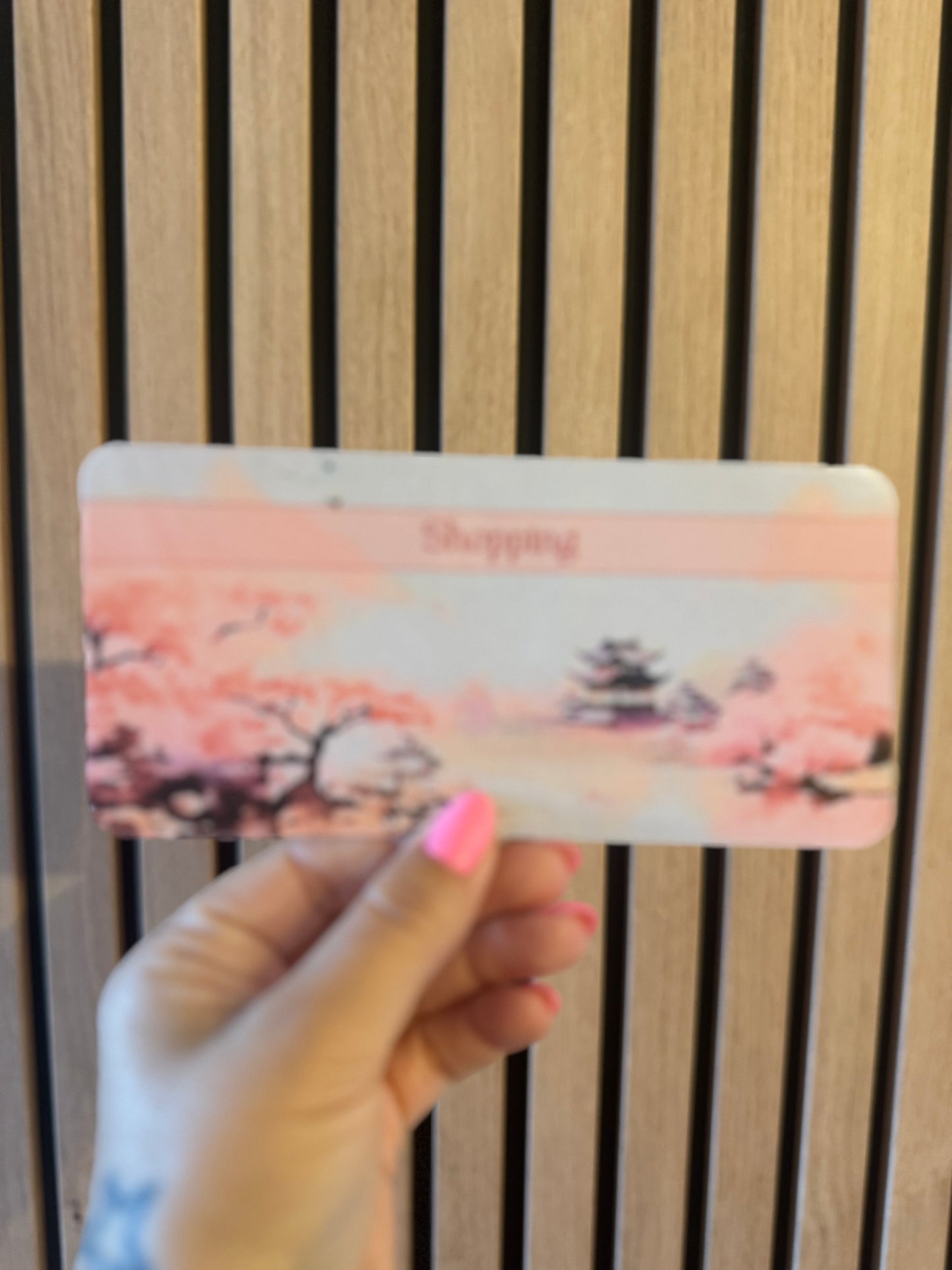 Page de Garde A6 Catégories - Harmonie Japonaise