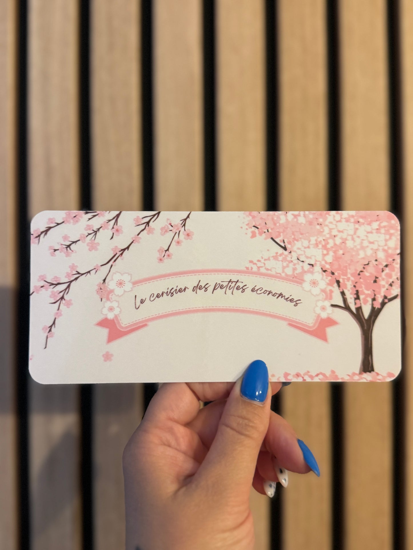 Lot de 2 trackers « Le cerisier des petites économies »