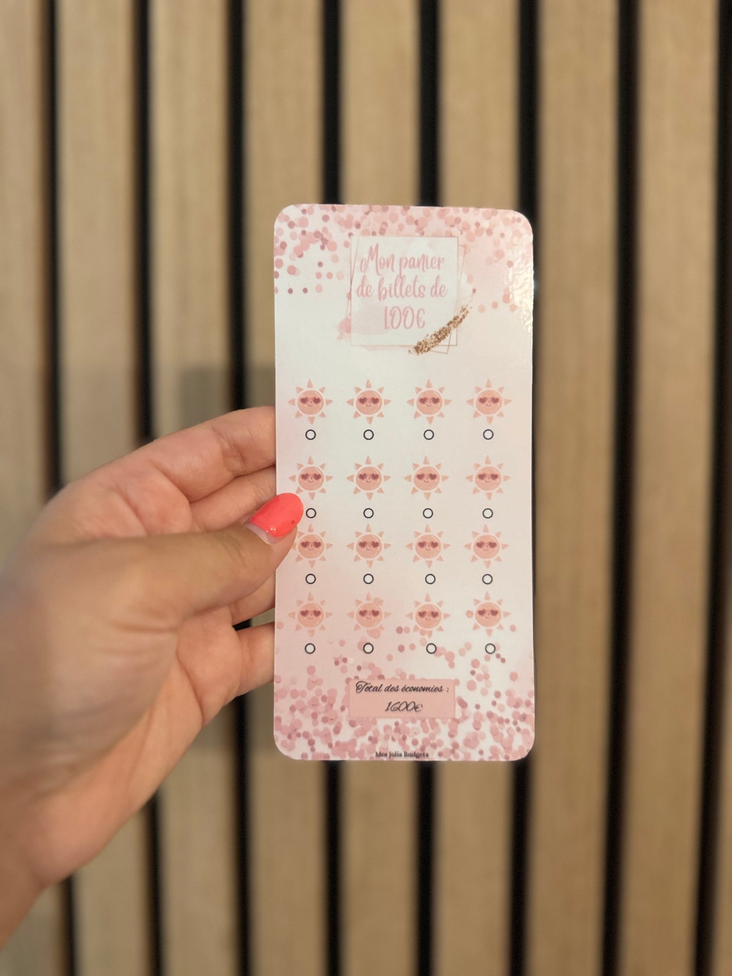 Carnet de défis « Mon panier d’économies »