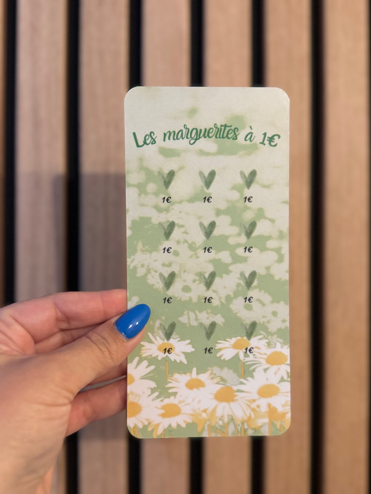 Lot de 2 trackers « Les Marguerites à 1€ »
