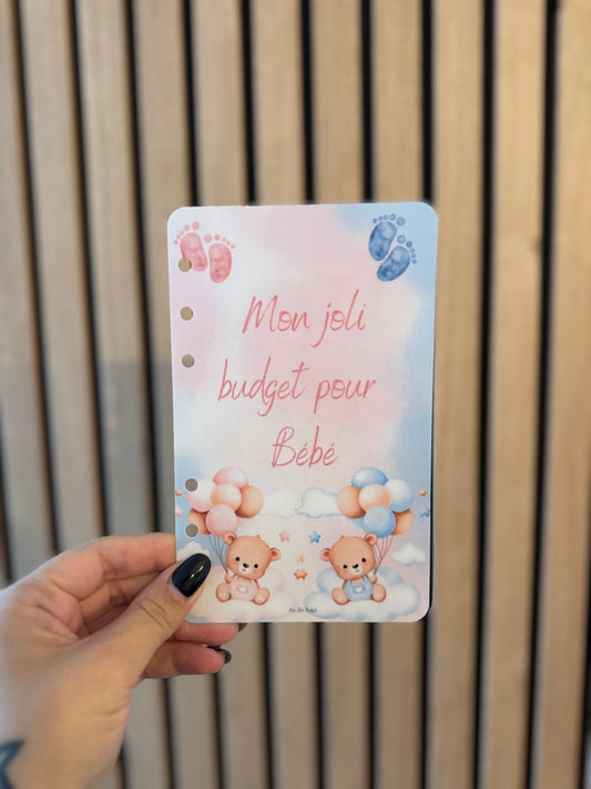 Lot de trackers A6 spécial arrivée de bébé 👶🏻