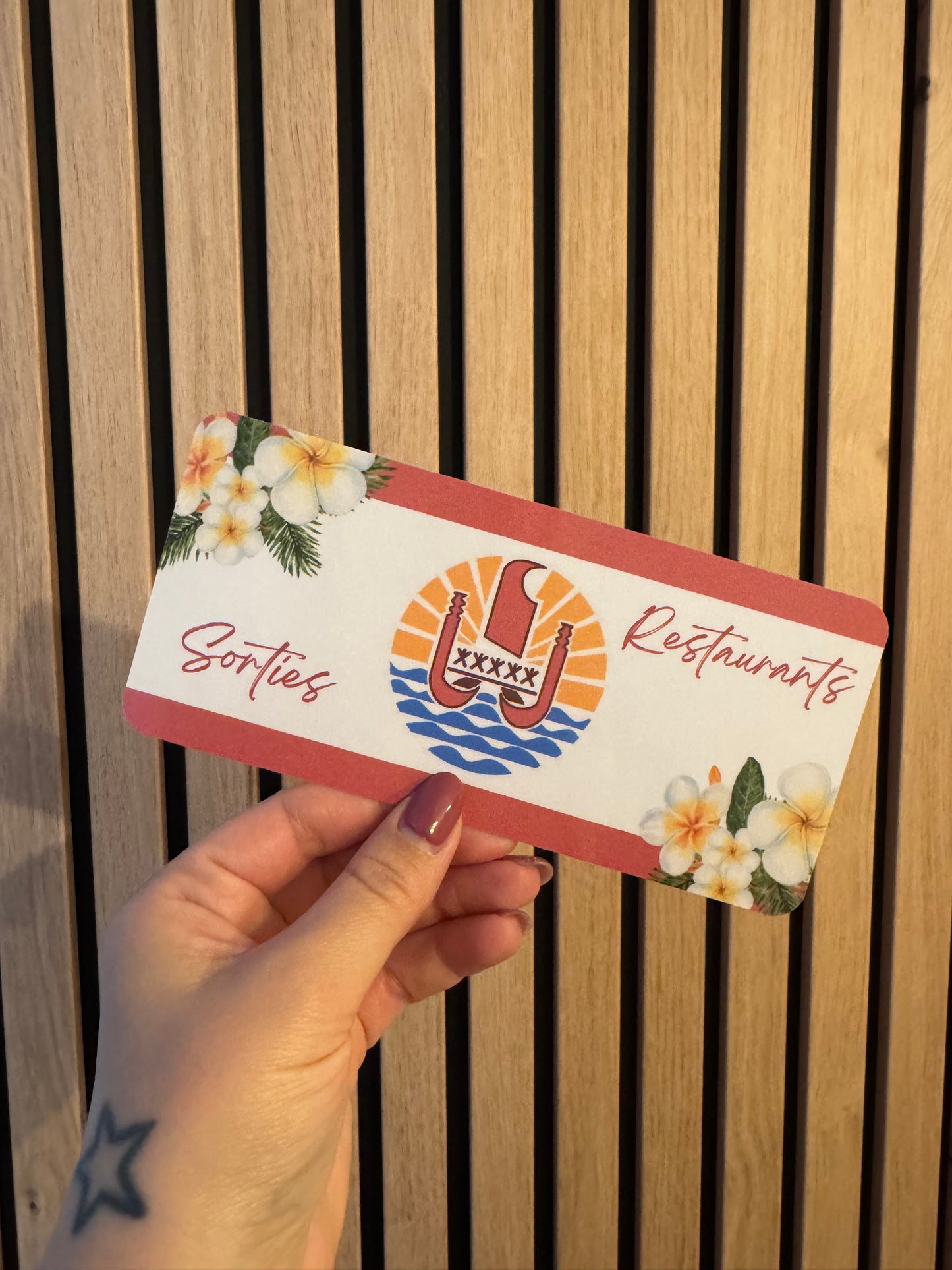 Page de Garde A6 Catégories - Tahiti