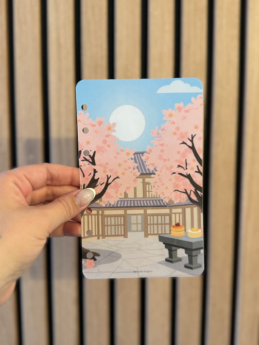 Page de Garde A6 « Couverture » - Cerisier
