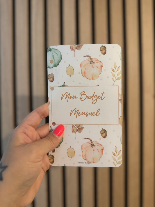 Page de Garde A6 « Couverture » - Citrouilles en douceur