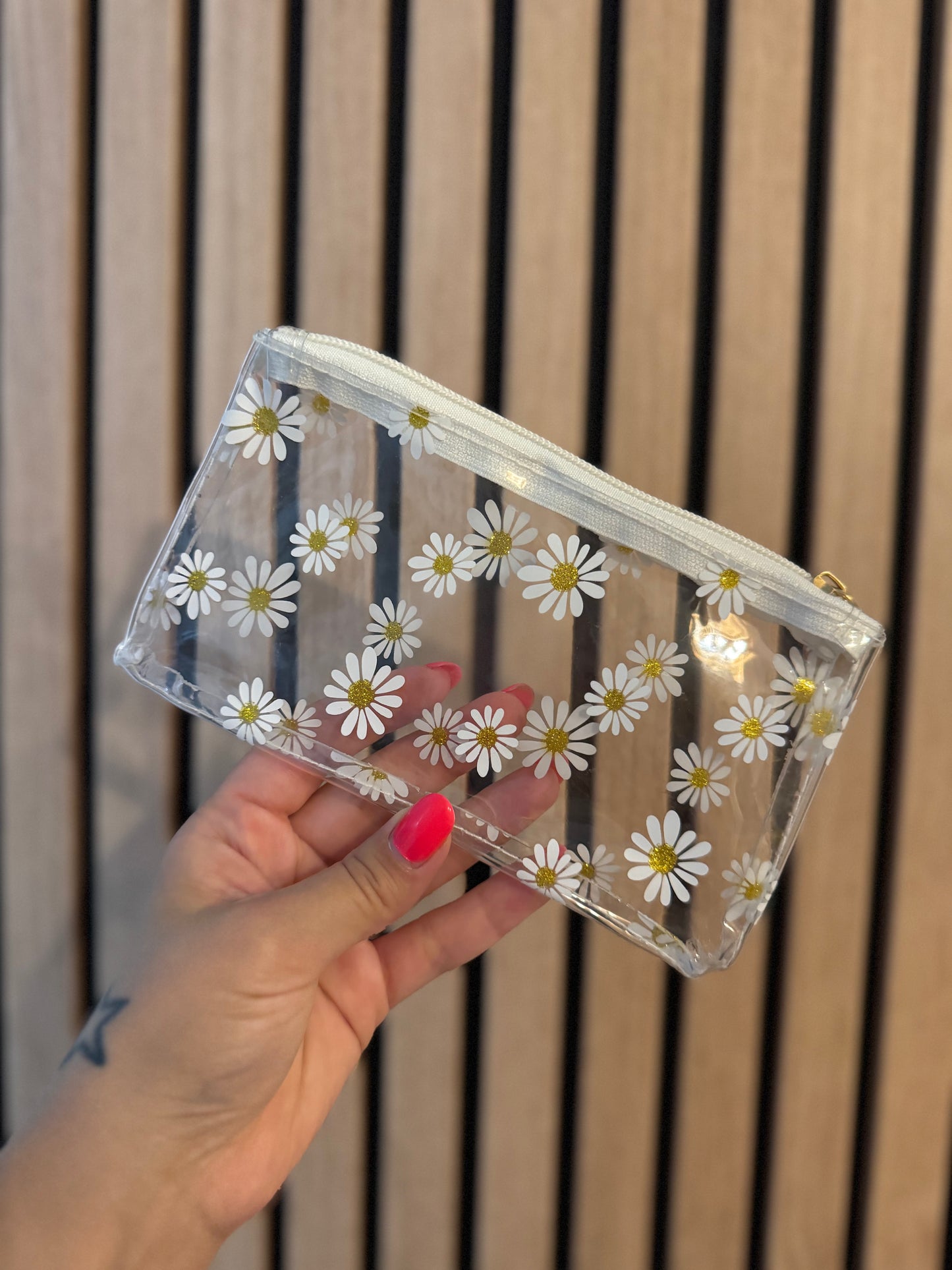 Pochette Transparente Marguerite 🌼