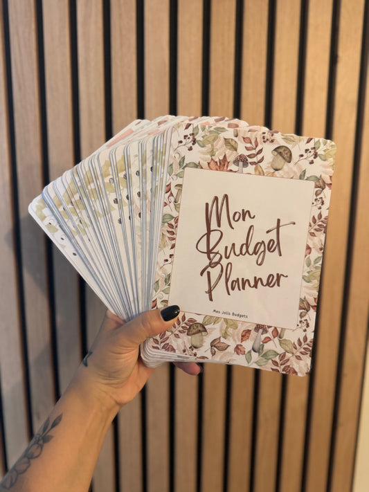Budget Planner A5 12 mois Version Automnale 🍁