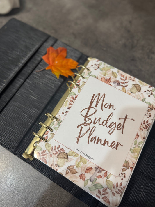 Budget Planner A5 12 mois Version Automnale 🍁