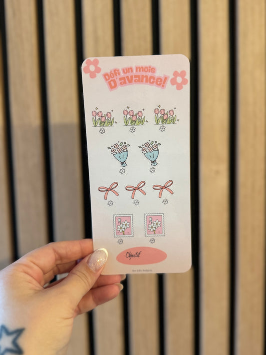 Tracker Défi Un mois d’avance