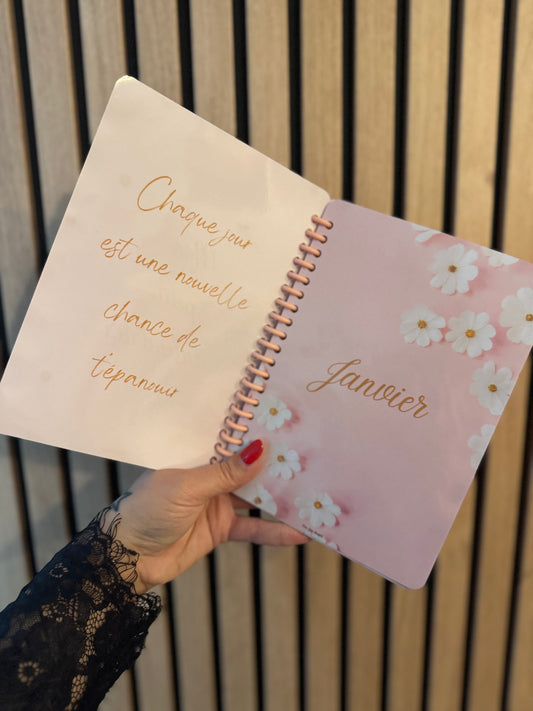 Mon Petit Calendrier A5 - Plastifié et réutilisable 🌸