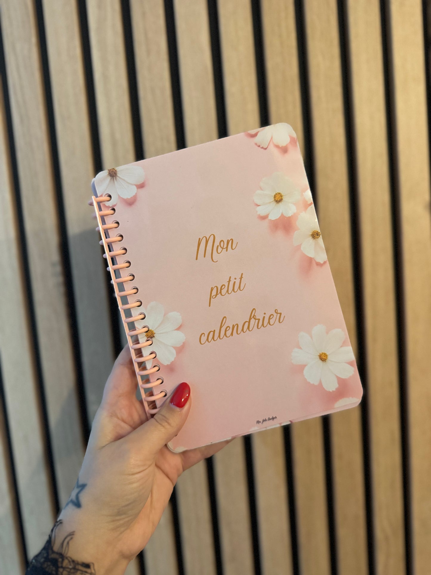 Mon Petit Calendrier A5 - Plastifié et réutilisable 🌸